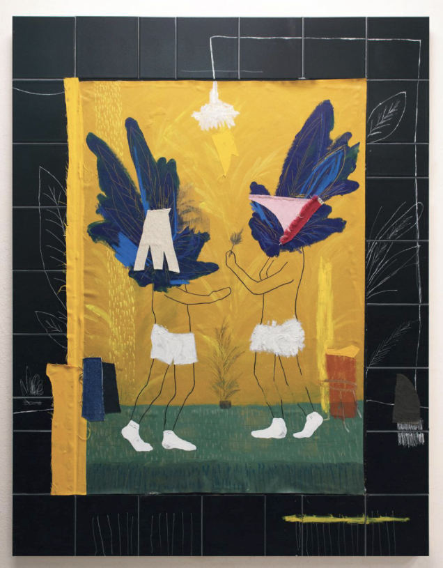 David Batchelor, <i>Concreto-Concreto 21</i>, 2025, Concrete, spray paint, 68.5x19x62 cm